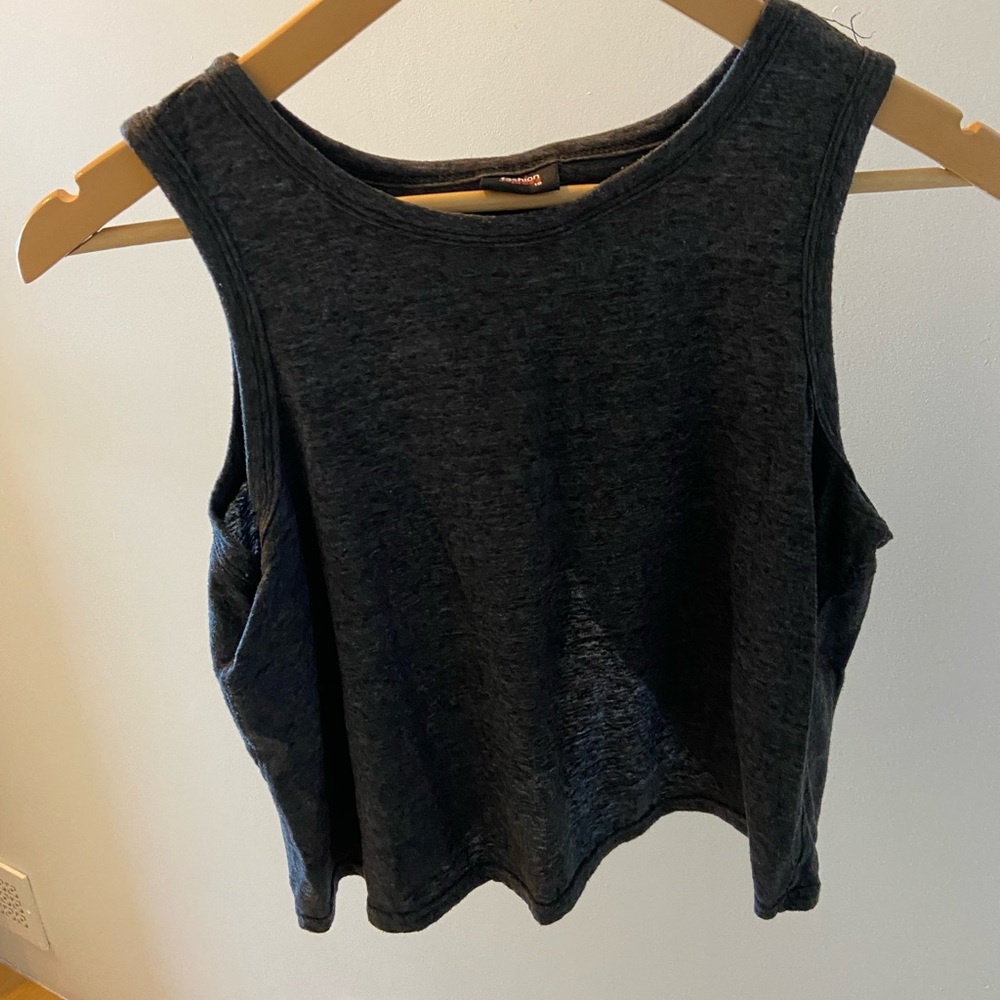 open back crop